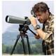 20-60x80 Dual Speed Spotting Scope BAK4 FMC Waterproof, Complete Kit with Tripod