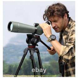 20-60x80 Dual Speed Spotting Scope BAK4 FMC Waterproof, Complete Kit with Tripod
