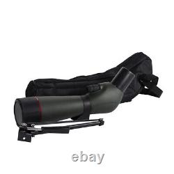 20-60x80 Spotting Scope Double speed Target practice natural landscape