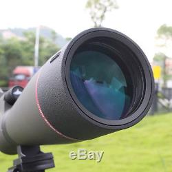 20-60x80mm Zoom Spotting Scope FMC Waterproof, Cell Phone Adapter US Local post
