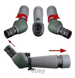 20-60x85 Spotting Scope with Full Size Tripod, Phone Adapter and Cleaning Kit