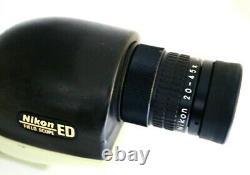 241 Nikon Fieldscope ED + 20-45x Eyepiece EXC+ with Case Ship by DHL