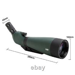 25-75x 100 Spotting Scope 45° BAK4