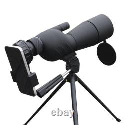 25-75x60 Hd Spotting Scope Powerful Monocular Zoom Telescope Bak4 Prismwaterprof