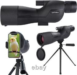 25-75x60 Spotting Scope for Adults High Powered, Watching with Tripod, Ideal for