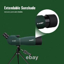 25-75x70mm Hunting Spotting Scope BAK4 Prism Monocular Zoom Telescope + Tripod