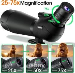 25-75x80 Rifle Scope Camouflage Edition for Birdwatching/Wildlife Observation