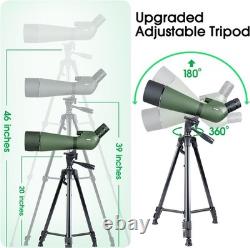 25-75x80 Rifle Scope Camouflage Edition for Birdwatching/Wildlife Observation