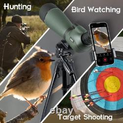 25-75x80 Rifle Scope Camouflage Edition for Birdwatching/Wildlife Observation