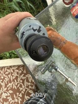 ARGUS Spotting Scope Super Grade with Stand Both Caps Vintage