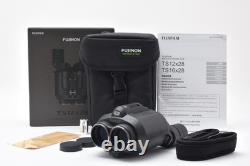Almost Unused Fujifilm Fujinon Binoculars Techno Stabi TS 12x28 From JAPAN