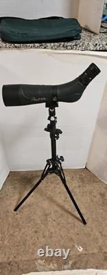 Alpen 20× 40× 60× Spotting Scope Added Tripod Tested Works Excellent