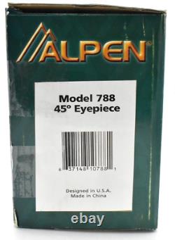 Alpen 20-60x80 Waterproof Spotting Scope Model 788 Open Box