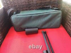 Alpen Black Gray Compact Waterproof Angled Spotting Scope With Carrying Case C7