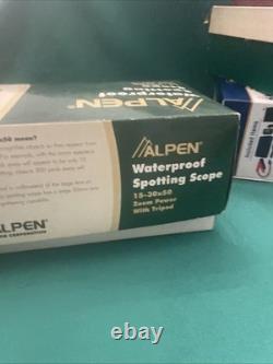 Alpen Waterproof Spotting Scope 20-60×80 Model 768