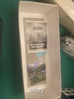 Alpen Waterproof Spotting Scope 20-60×80 Model 768
