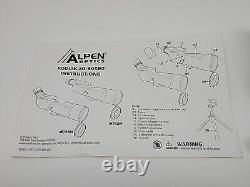 Alpen model 742N Kodiak 90 Degree Spotting Scope 20-60x60
