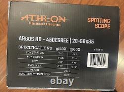 Athlon Argos HD 20-60x85mm Spotting Scope 314001 (Open box)