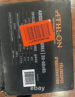 Athlon Argos HD 20-60x85mm Spotting Scope 314001 (Open box)