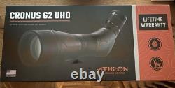 Athlon Cronus G2 UHD 20-60x86mm 45 Degree Angled Spotting Scope Black 311004
