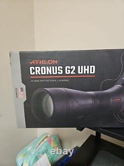 Athlon Cronus G2 UHD 20-60x86mm 45 Degree Angled Spotting Scope Black311004 Sw1