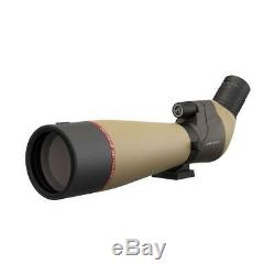 Athlon Optics 20-60x80 Talos Spotting Scope with Angled Viewing, Waterproof, Tan