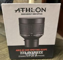 Athlon Optics Ares G2 22x Ranging Mil Reticle Eyepiece 312006