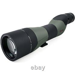 Athlon Optics Argos 20-60x85 HD Spotting Scope, Straight Angle + Tactical Kit