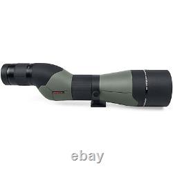 Athlon Optics Argos 20-60x85 HD Spotting Scope, Straight Angle + Tactical Kit