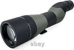 Athlon Optics Argos HD 20-60x85 Spotting Scope Straight, Green/Black