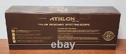 Athlon Optics Talos 20-60x80 Outdoor Hunting Spotter Scope Black/Desert Tan NEW