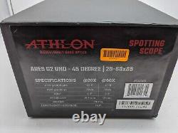 Athlon Spotting Scope Ares G2 UHD 45 Degree 20-60x85 -TW1118