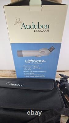 Audubon Lightwave Spotting Scope 15-45x Zoom (Stand and case included)