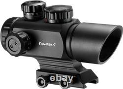 BARSKA AC12176 1x35 Red Dot Rifle Scope Illuminated 1x35mm, Matte Black