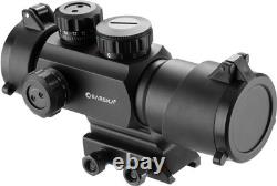 BARSKA AC12176 1x35 Red Dot Rifle Scope Illuminated 1x35mm, Matte Black