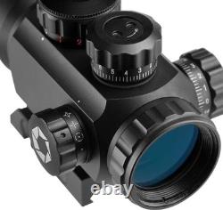 BARSKA AC12176 1x35 Red Dot Rifle Scope Illuminated 1x35mm, Matte Black