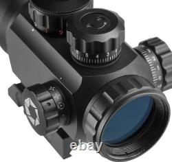 BARSKA AC12176 1x35 Red Dot Rifle Scope Illuminated 1x35mm, Matte Black