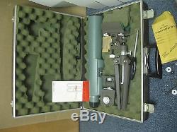 BAUSCH & LOMB Balscope 60 Zoom Swift Holder in Case Field Spotting Scope