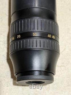 BAUSCH & LOMB Elite. 15x-45x 60mm Zoom Spotting Scope Armored Telescope