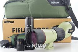 BOX MINT Nikon Field Scope ED III D=60 20x 800mm f1/3.3 Attachment From JAPAN