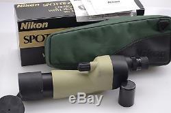 BOXED NIKON 15-45x60mm ZOOM SPOTTING SCOPE RA II SKY & EARTH WR, CASE, SHARP