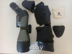 Barely-used Vanguard Endeavor HD 82A 20-60x82 ED Spotting Scope with Case & Covers