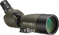 Barska 20-60x60 Blackhawk Spotting Scope, Green, Angled AD12706