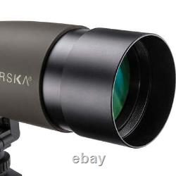 Barska 20-60x60mm Blackhawk Green Angled Spotting Scope, Tripod & Carry Case Kit