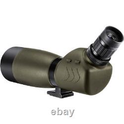 Barska 20-60x60mm Blackhawk Green Angled Spotting Scope, Tripod & Carry Case Kit