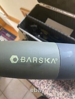 Barska 20-60x60mm WP Level Spotting Scope Straight Spotter with case