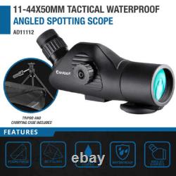 Barska Best Value Optics Tactical Waterproof Angled 11-44 x 50 mm Spotting Scope