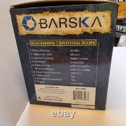 Barska Blackhawk 20-60x60mm Angled Spotting Scope AD11284 NIB