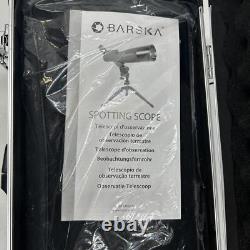 Barska Blackhawk Waterproof 20-60x80 Angled Green Spotting Scope with Tripod