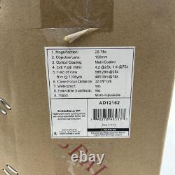 Barska Blackhawk Waterproof 20-60x80 Angled Green Spotting Scope with Tripod